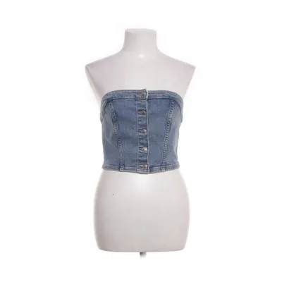 Tubtopp (Blå) från Divided by H&M Bomull, Polyester, Elastan