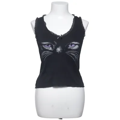 Tank Top (Black) from Mango Cotton