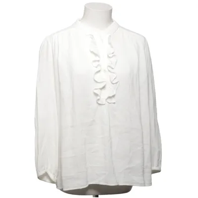 Blouse (Blanc) de Mayla Viscose, Coton
