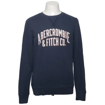 Sweatshirt (Blauw) van Abercrombie & Fitch Katoen, Polyester