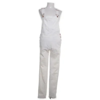 Salopette (Blanc) de H&M Polyester, Élasthane, Coton