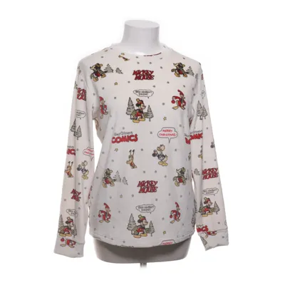 Jultröja (Vit, Flerfärgad) från Disney Elastan, Polyester