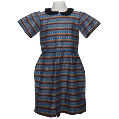 Dress (Blue, Multicolored) from Livly Cotton