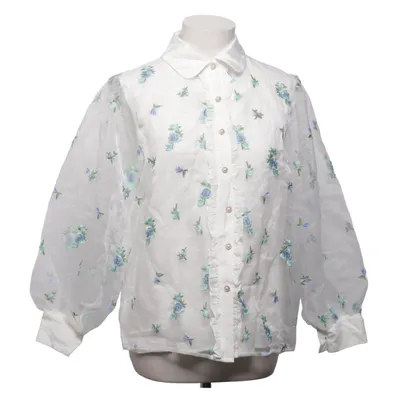 Blus (Vit, Blå) från Sister Jane Elastan, Polyamid, Polyester, Viskos