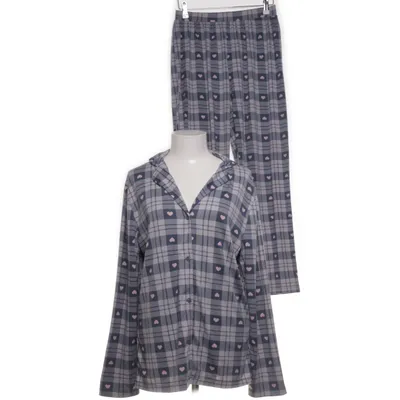 Pyjama (Blauw, Wit, Roze) van Terranova Elastaan, Polyester