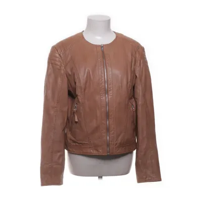 Läderjacka (Brun) från Saki Sweden