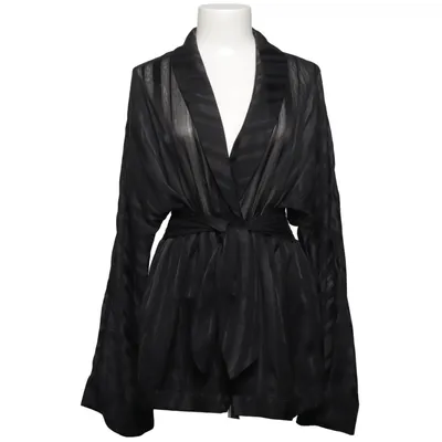 Wrap blouse (Black) from Camila Coelho Elastane, Polyester