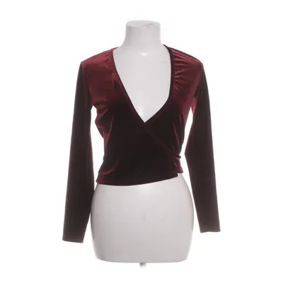 Blouse portefeuille (Rouge) de American Apparel Élasthane, Polyester, Polyuréthane