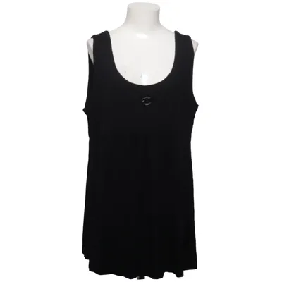 Tanktop  (Sort) fra Leins' Bambus, Elastan, Viscose