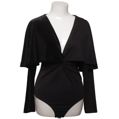 Romper (Zwart) van Lost Ink Elastaan, Polyester