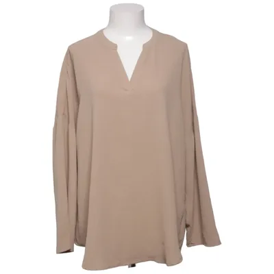 Blouse (Beige) de Shein Curve Élasthane, Polyester