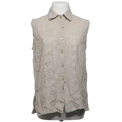 Haut (Beige) de Spider Coton, Lin, Viscose