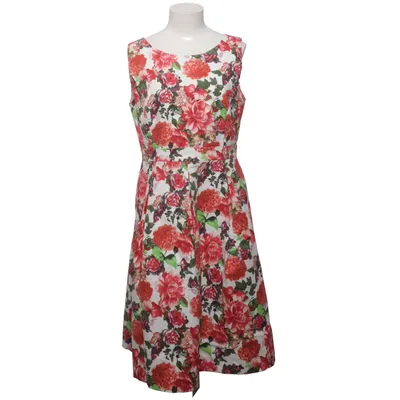 Jurk (Rood, Wit, Groen) van Hallhuber Katoen, Elastaan, Polyester