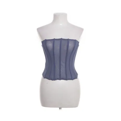 Korset (Blauw) van Bershka Elastaan, Polyester