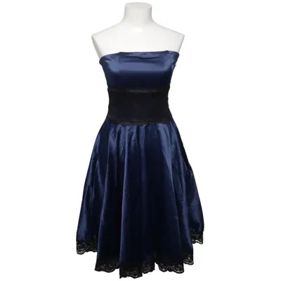 Cocktailjurk (Blauw, Zwart) van Koucla Katoen, Polyester
