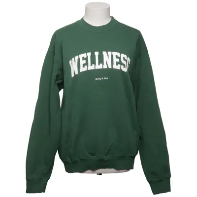 Sweatshirt (Vert) de Sporty & Rich Coton