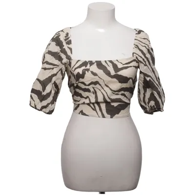 Crop top (Beige, Svart) från Halara Bomull, Linne