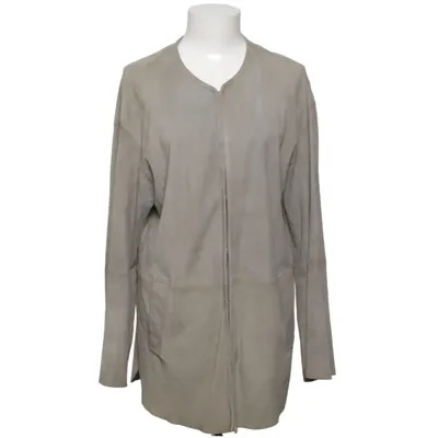 Coat (Gray) from Sintesis Leather