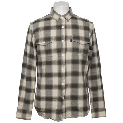 Flannel shirt (Beige, Brown) from HUF Cotton
