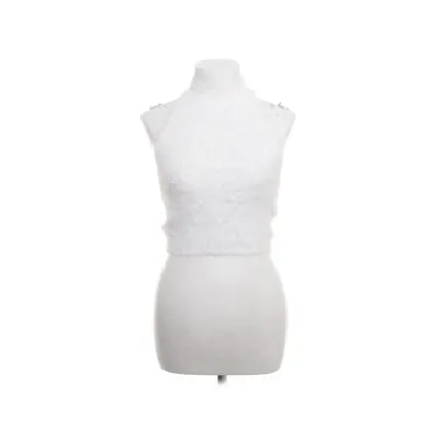 Halternecktopp (Vit) från Zara Nylon, Polyester