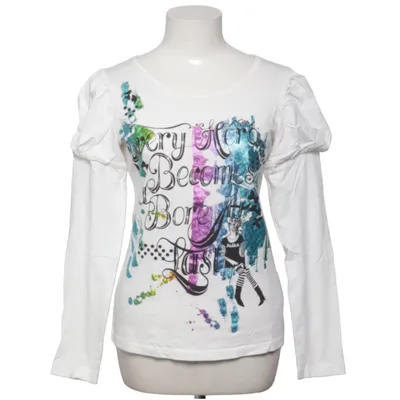 Long sleeve T-shirt (White, Multicolored) from Killah Cotton