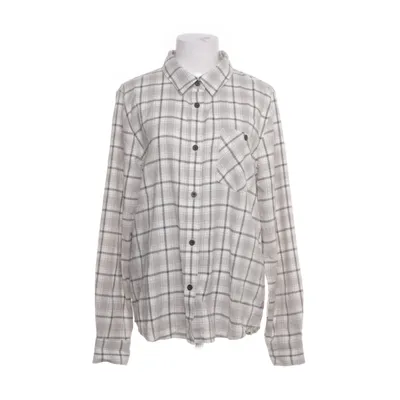 Flanellskjorta (Grå, Flerfärgad) från Trekmates Bomull, Polyester