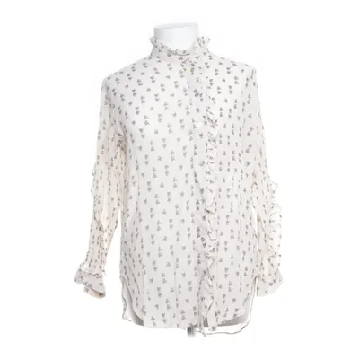 Bluse (Beige, Flerfarvet) fra Massimo Dutti Silke, Viscose