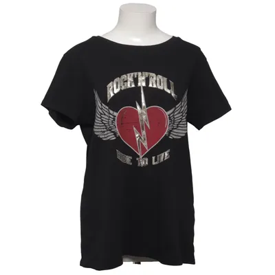T-shirt (Sort) fra Copenhagen Luxe Bomuld, Elastan