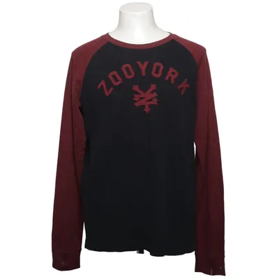 Honkball T-shirt (Zwart, Rood) van Zoo York Katoen, Polyester
