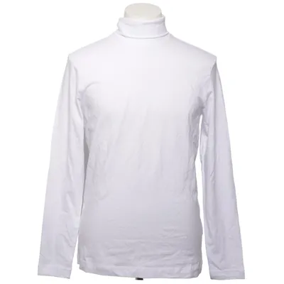 Polotröja (Vit) från H&M Bomull, Elastan