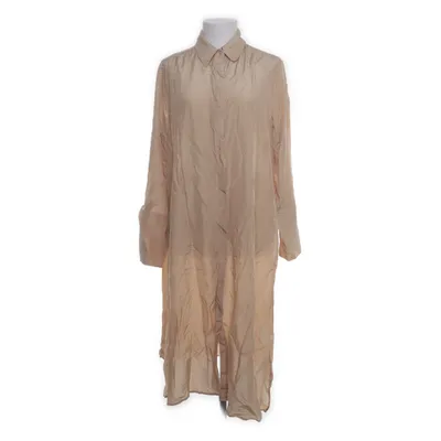 Skjortekjole (Beige) fra H&M Trend Lyocell, Silke