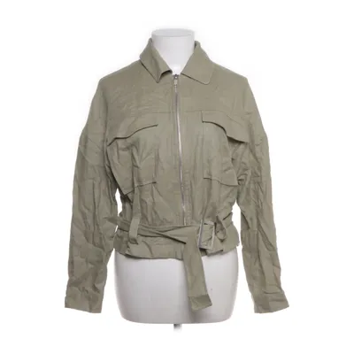 Jakke (Grøn) fra Zara Linned, Viscose