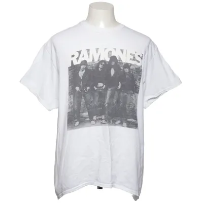 T-shirt (Hvid, Sort) fra Ramones