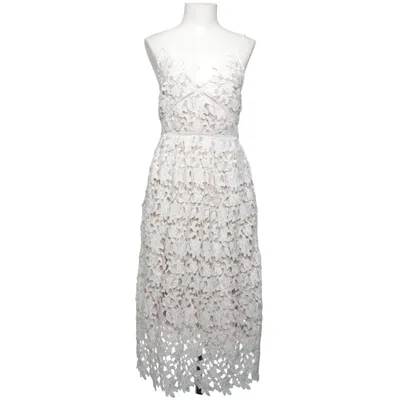 Jurk (Wit, Beige) van Exclusive Collection Gina Tricot Polyester