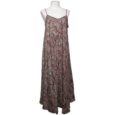 Maxikjole (Pink, Sort, Flerfarvet) fra Black Colour Polyester
