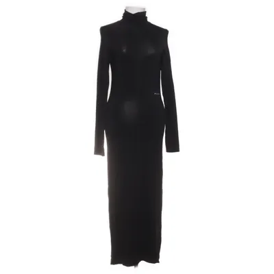 Robe à col roulé (Noir) de ØLÅF Élasthane, Viscose