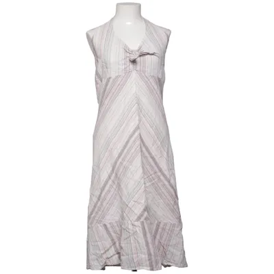 Långklänning (Beige, Flerfärgad) från X-Mail Linne, Polyester, Viskos
