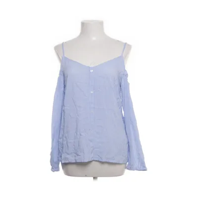 Top (White, Blue) from Page One Viscose