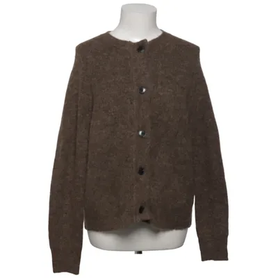 Cardigan (Marron) de Selected Femme Laine d'alpaga, Élasthane, Polyamide