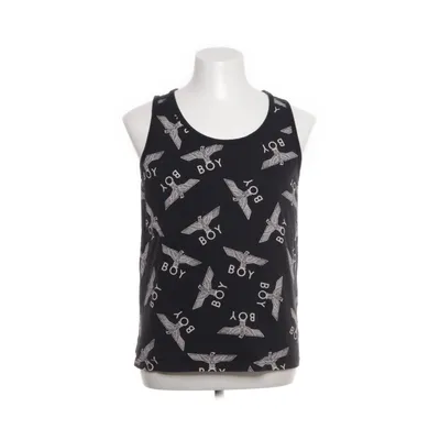 Tank Top (Black, Beige) from Boy London Cotton