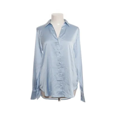 Skjorta (Blå) från H&M Modern Classic Polyester, Elastan