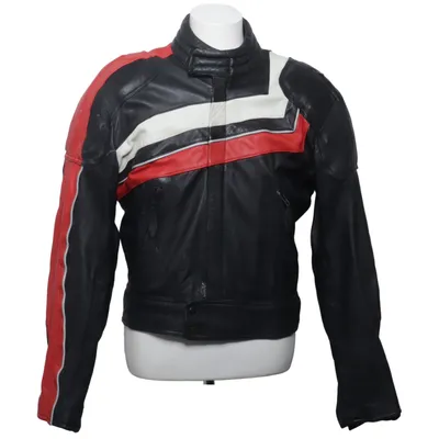 Motorjas (Zwart, Rood, Wit)