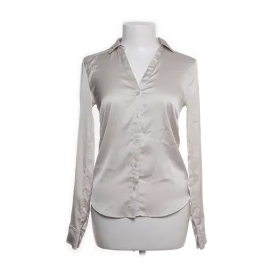 Shirt (Beige) van H&M Modern Classic Polyester, Elastaan
