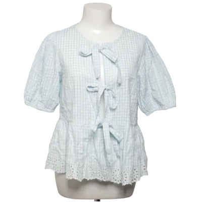 Haut (Bleu, Blanc) de New Look Coton, Polyester
