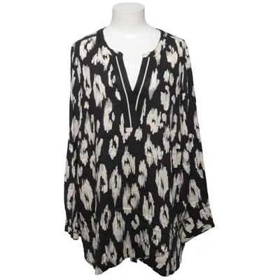 Blus (Svart, Vit) från Via Appia Due Polyester, Viskos