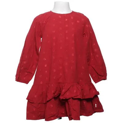 Robe (Rouge) de Minymo Coton, Fibre métallique