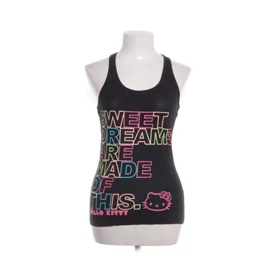 Tank Top (Black) from Hello Kitty Cotton
