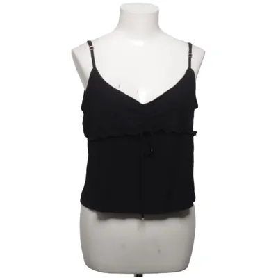 Crop top (Zwart) van Censored Elastaan, Modal
