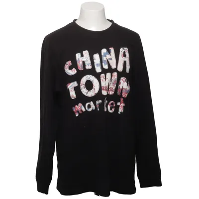 Långärmad t-shirt (Svart, Flerfärgad) från Chinatown market Bomull