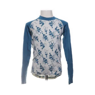 Underställströja (Blå, Beige) från Polarn O. Pyret Merinoull